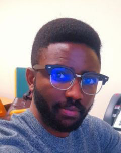 Picture of UVic graduate student Sepasen Kingsley Ivande.