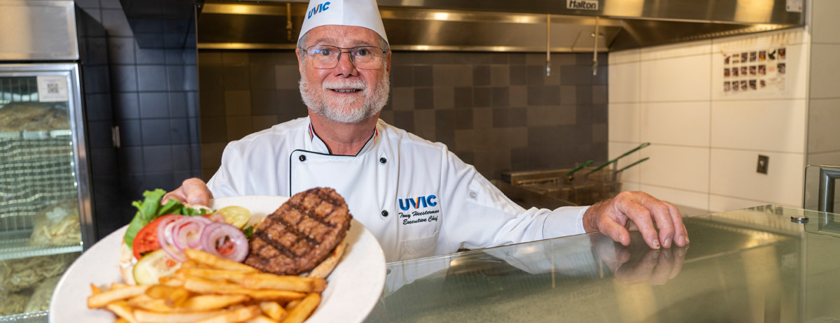 UVic Executive Chef Tony Heesterman