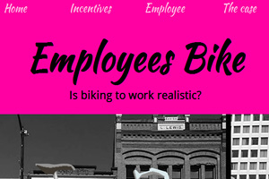 Employees Biking