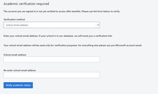 screenshot of verification window