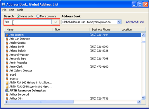 Download Global Address Book Outlook 2013