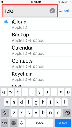 do not use icloud