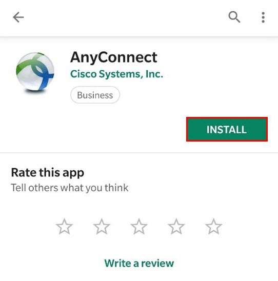 anyconnect vpn android download