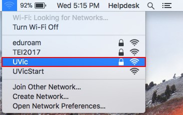 select uvic wi-fi