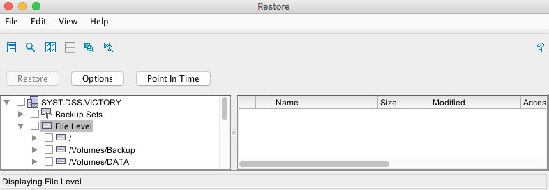 restore window