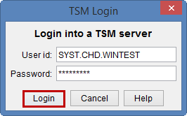 tsm login