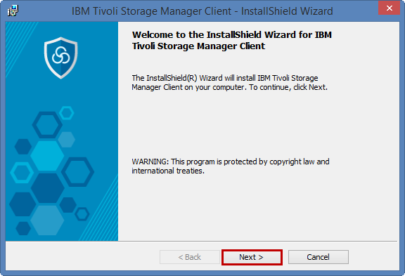 wecome install wizard
