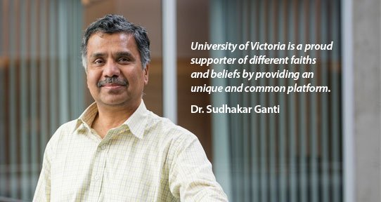 Dr. Sudhakar Ganti's testimony on diversity at the University of Victoria