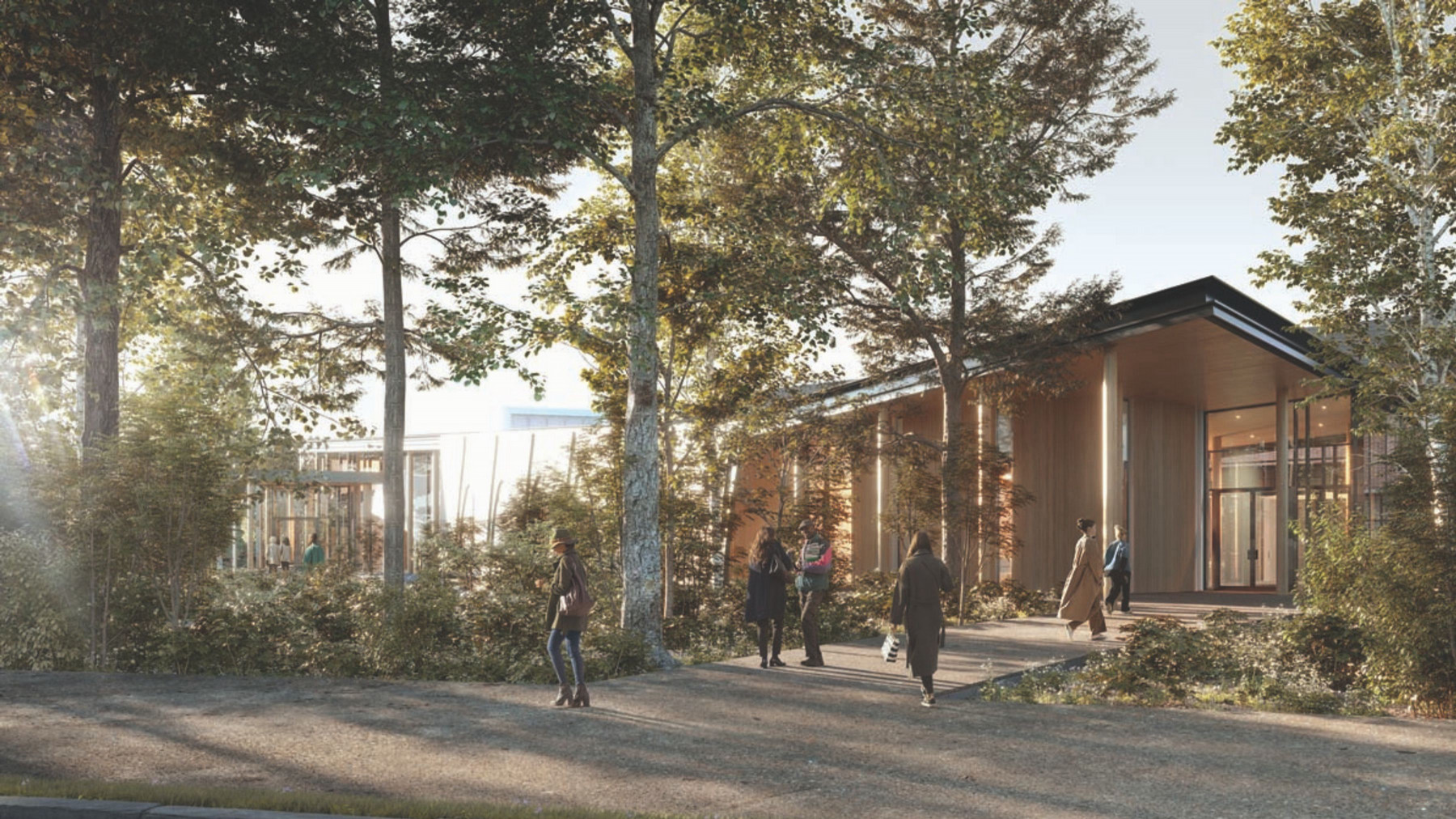 3D render of the Indigenous Law Building