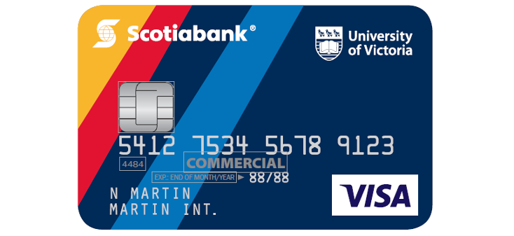 Image of a corporate credit card (c-card)