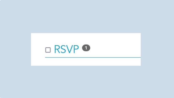 Screenshot showing the checkbox to enable RSVPs in LiveWhale